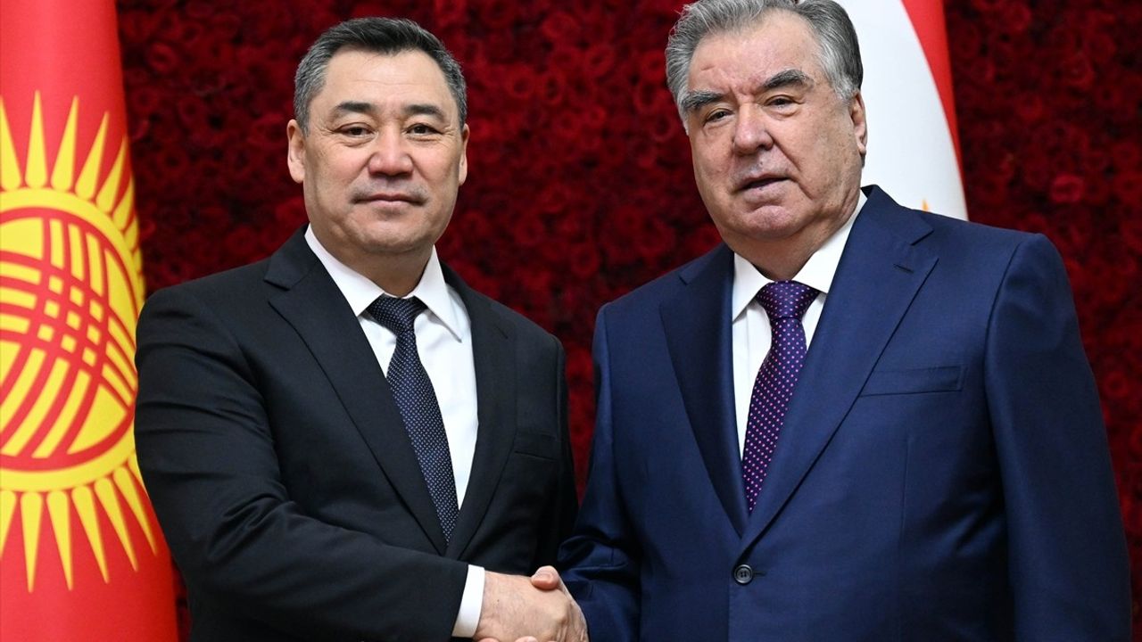 Kırgızistan ve Tacikistan Arasındaki Sınır Anlaşması Belgeleri Değiştirildi