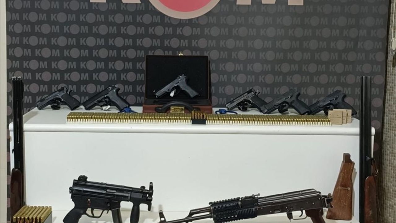 Kırıkkale'de Yasa Dışı Silah Ticareti Operasyona 3 Gözaltı