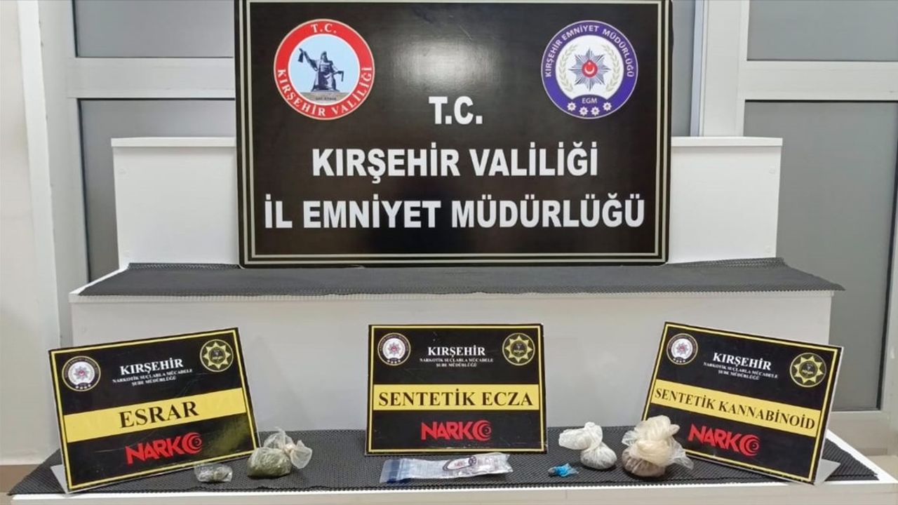 Kırşehir'de Uyuşturucu Operasyonunda 7 Şüpheli Tutuklandı