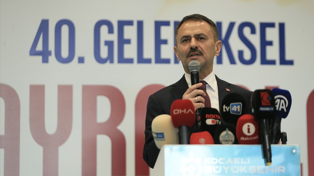 Kocaeli'de 40. Geleneksel Kent Bayramlaşması Yapıldı