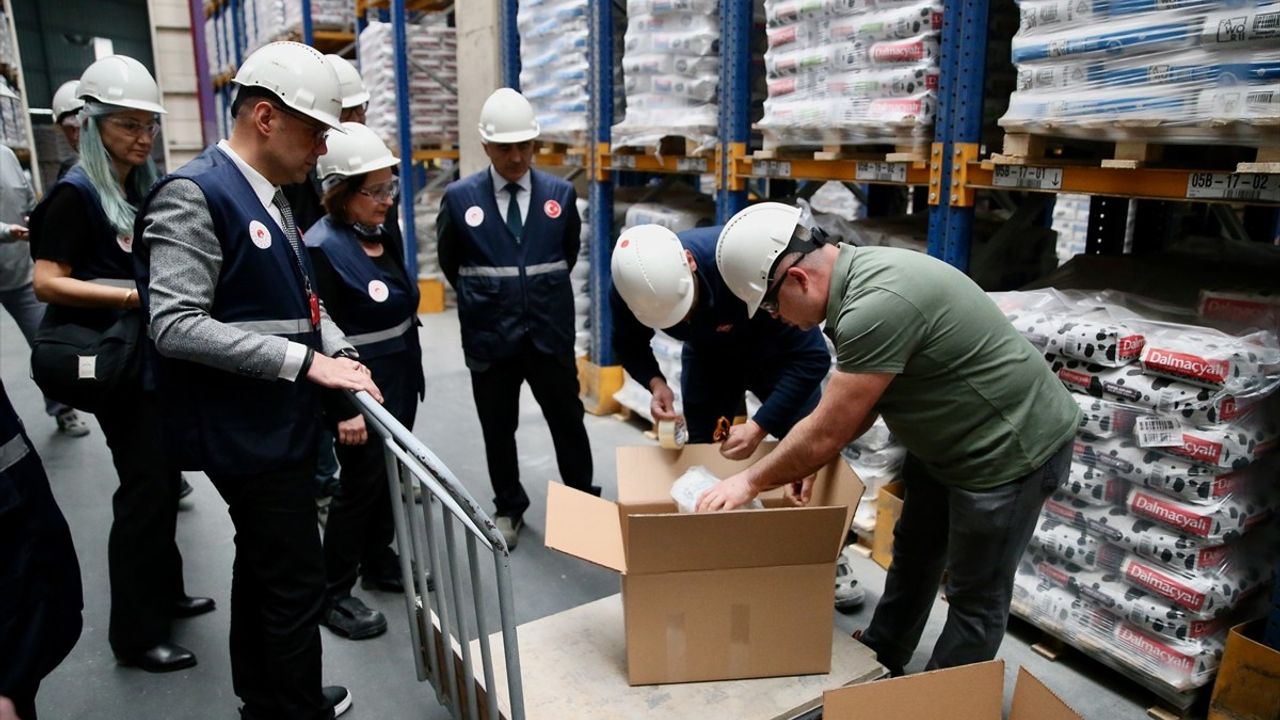 Kocaeli'deki Yapı Malzemeleri Üreticilerine Denetim