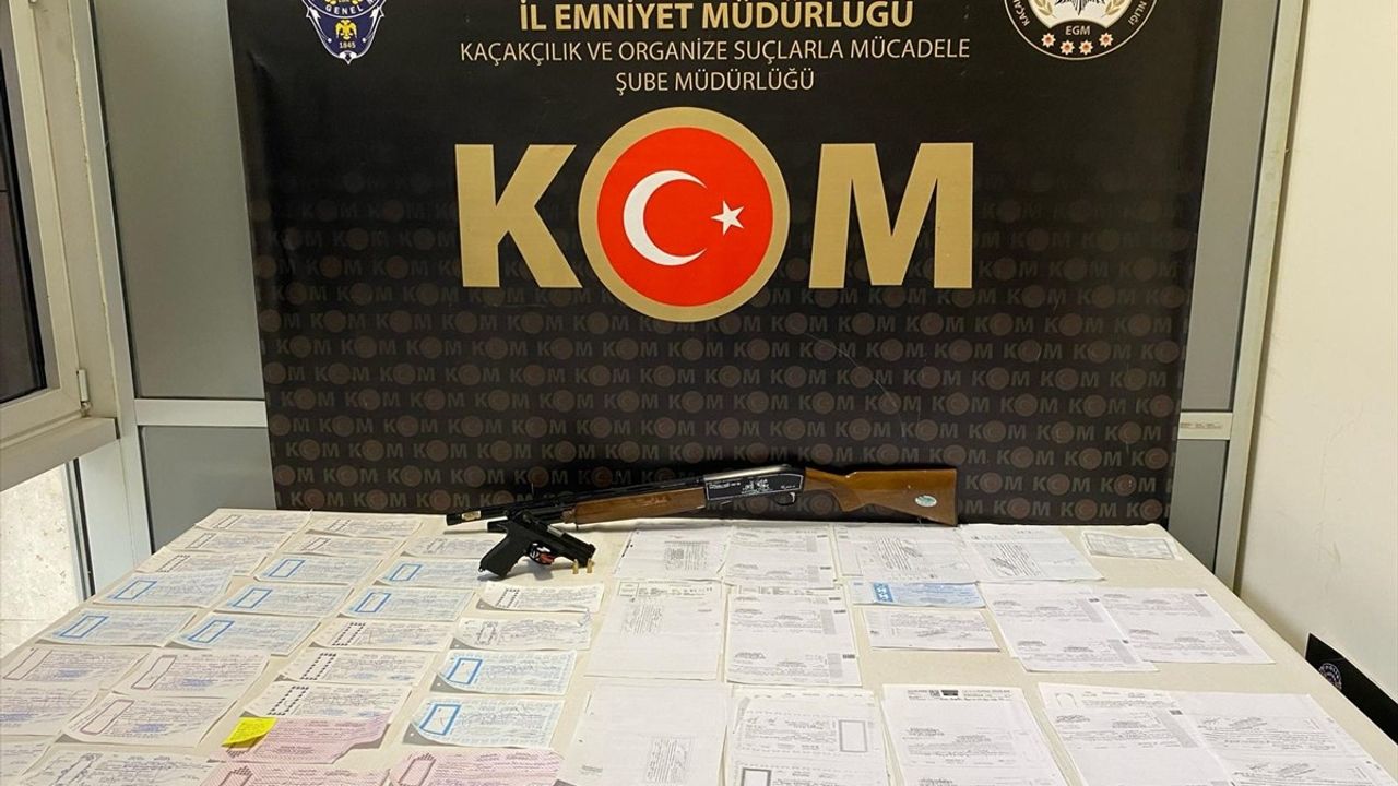 Kütahya'da Suç Örgütüne Operasyon: 7 Şüpheli Gözaltında