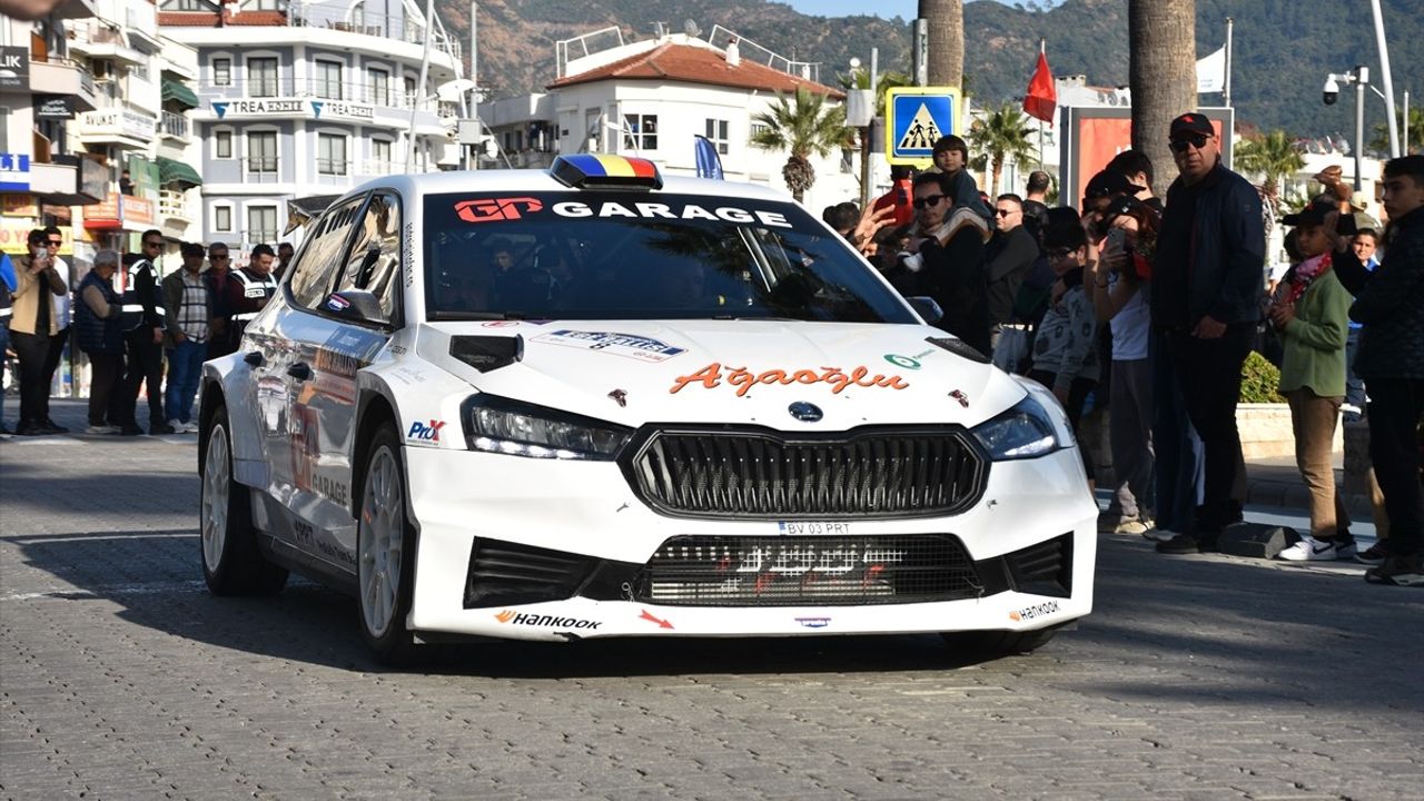 Marmaris'te 2025 Türkiye Ralli Şampiyonası Başladı