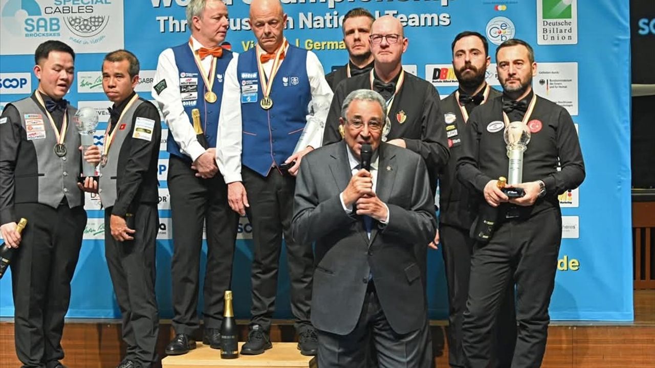 Milli Bilardocular Bronz Madalya ile Döndü