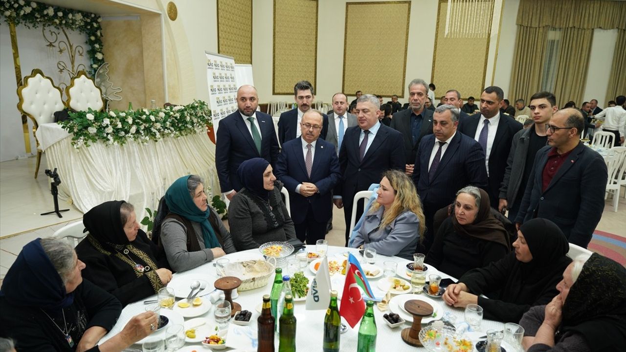 MÜSİAD Azerbaycan, Şabran'da İftar Programı Düzenledi
