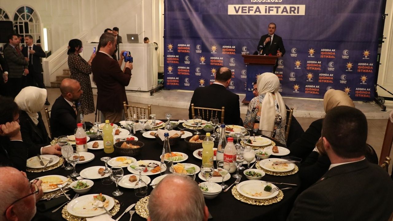 Ömer Çelik: Türkiye'nin Gücü, AB'nin Küresel Hedeflerine Katkı Sağlayacak