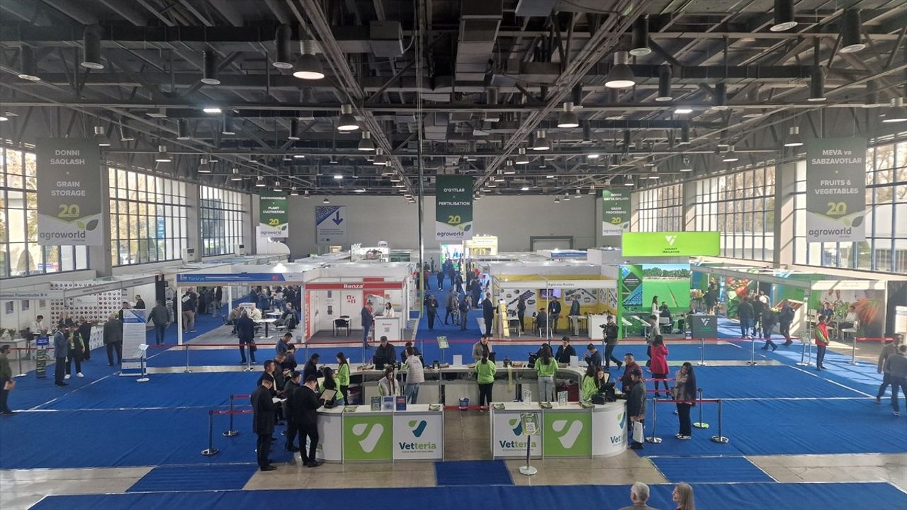 Özbekistan'da Uzagroworld-2025 Tarım Fuarı başladı