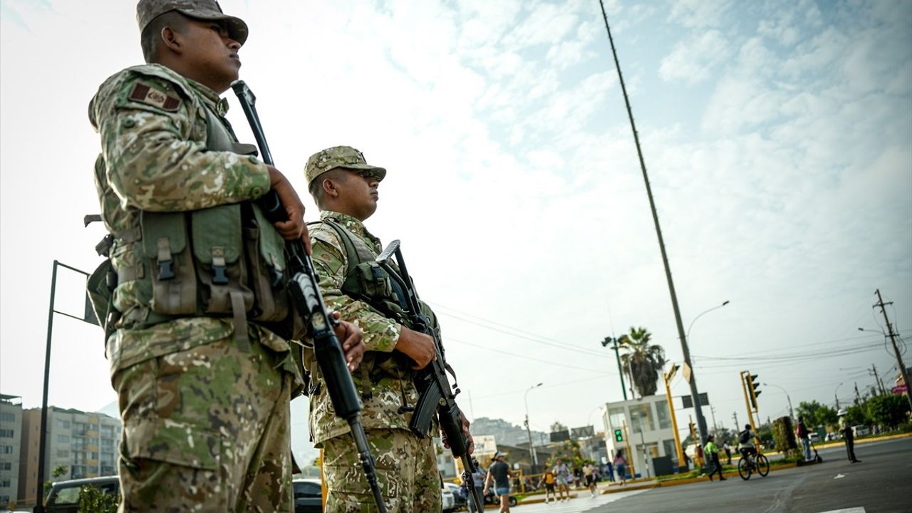 Peru'da Organize Suçla Mücadele İçin OHAL İlan Edildi