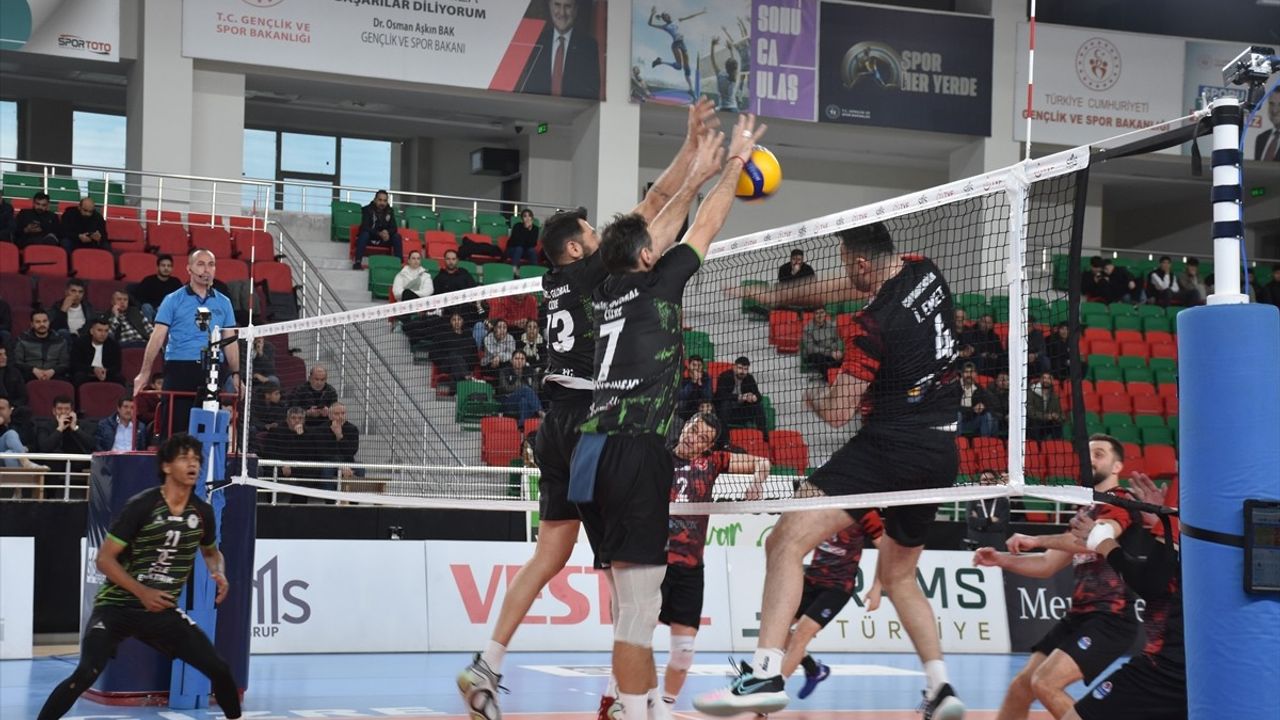 Rams Global Cizre Belediyespor, TÜRŞAD'ı 3-1 Yenerek Öne Geçti