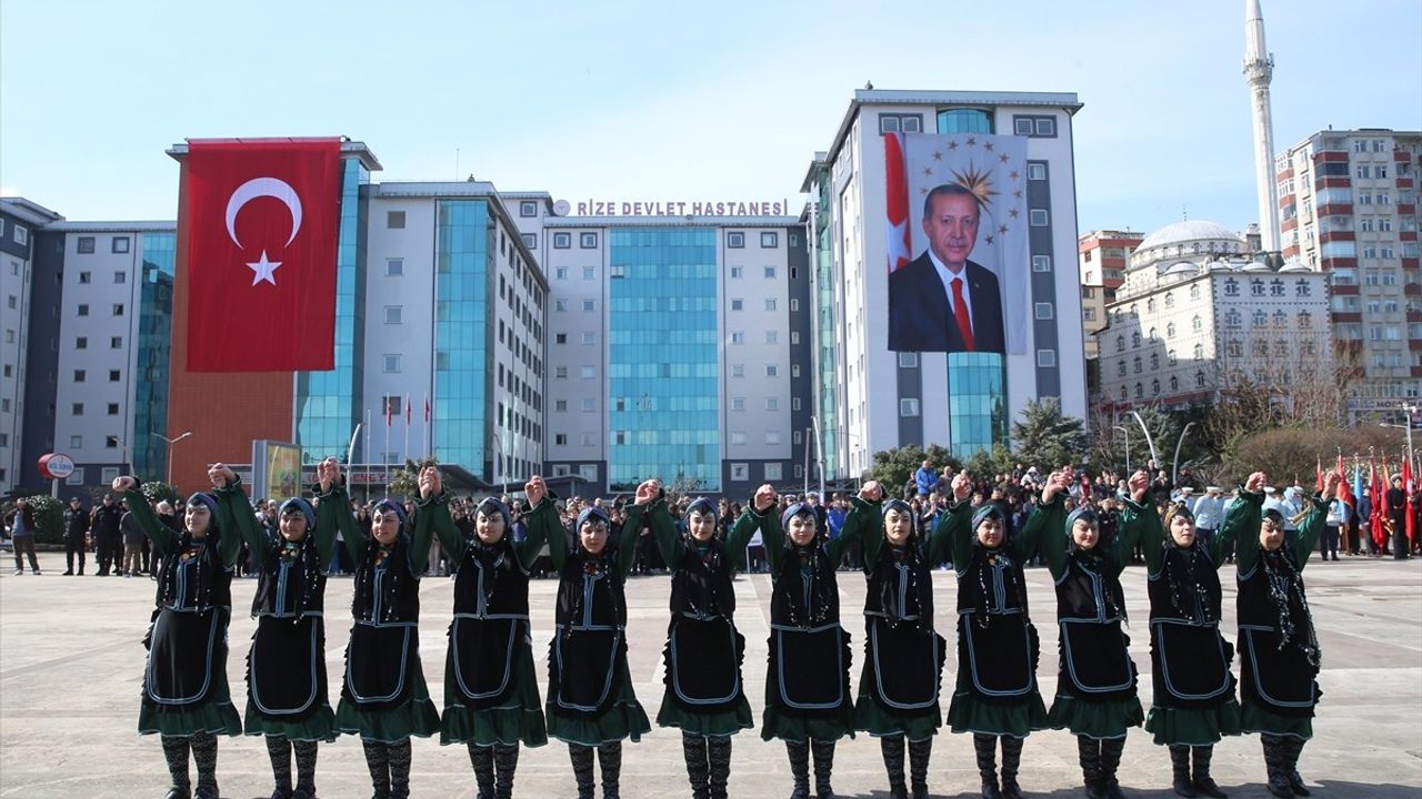Rize'nin Düşman İşgalinden Kurtuluşunun 107. Yılı Coşkuyla Kutlandı