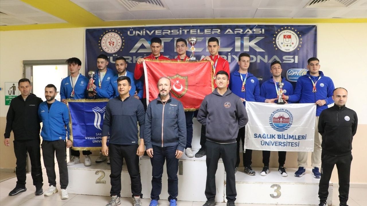 Sakarya'da Üniversiteler Arası Türkiye Atıcılık Şampiyonası Düzenlendi