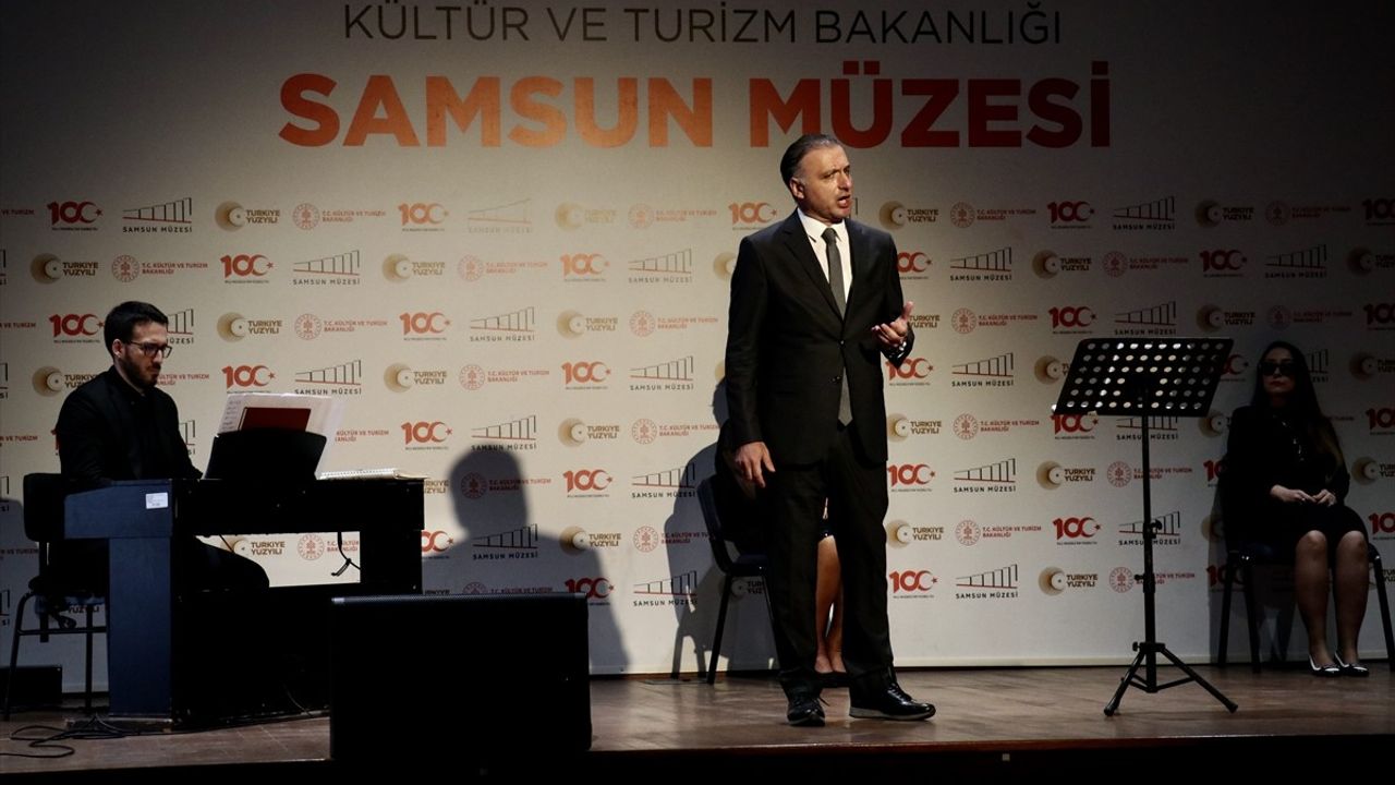 Samsun Devlet Opera ve Balesi Müzede Konser Verdi