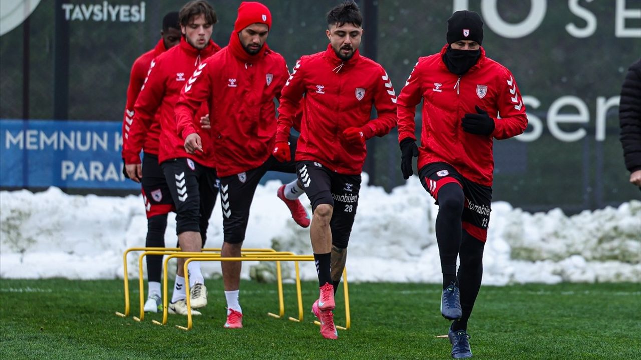 Samsunspor, Göztepe Maçı Hazırlıklarını Sürdürüyor