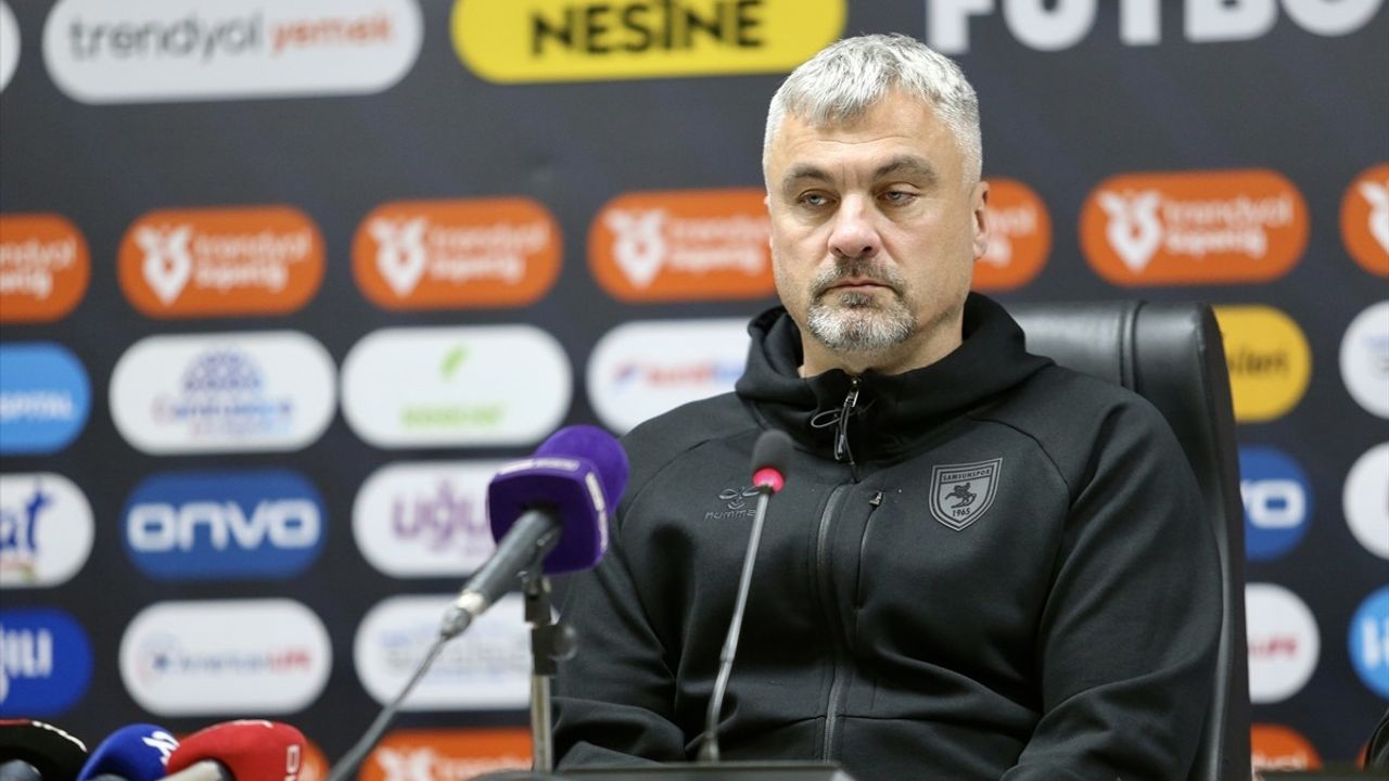 Samsunspor Teknik Direktörü Reis: 'Futbol adına berbat bir maç oldu'