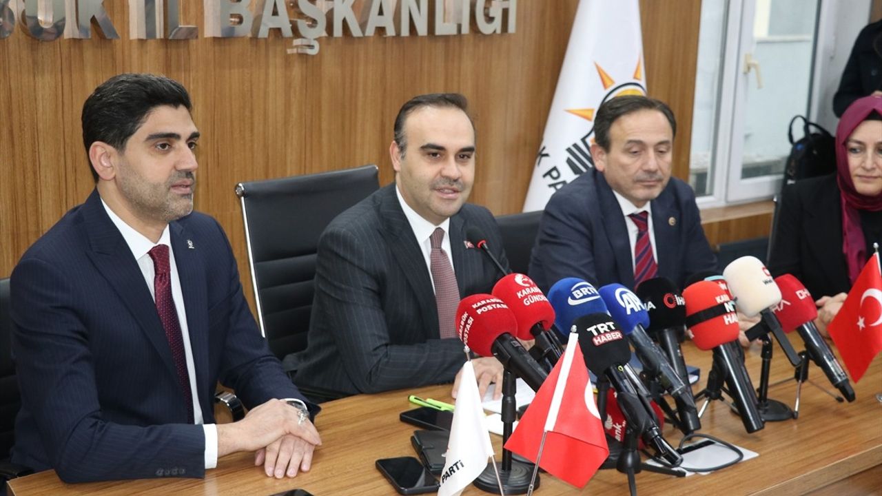Sanayi ve Teknoloji Bakanı Kacır, Karabük'te Türkiye'nin Savunma Gücünü Vurguladı