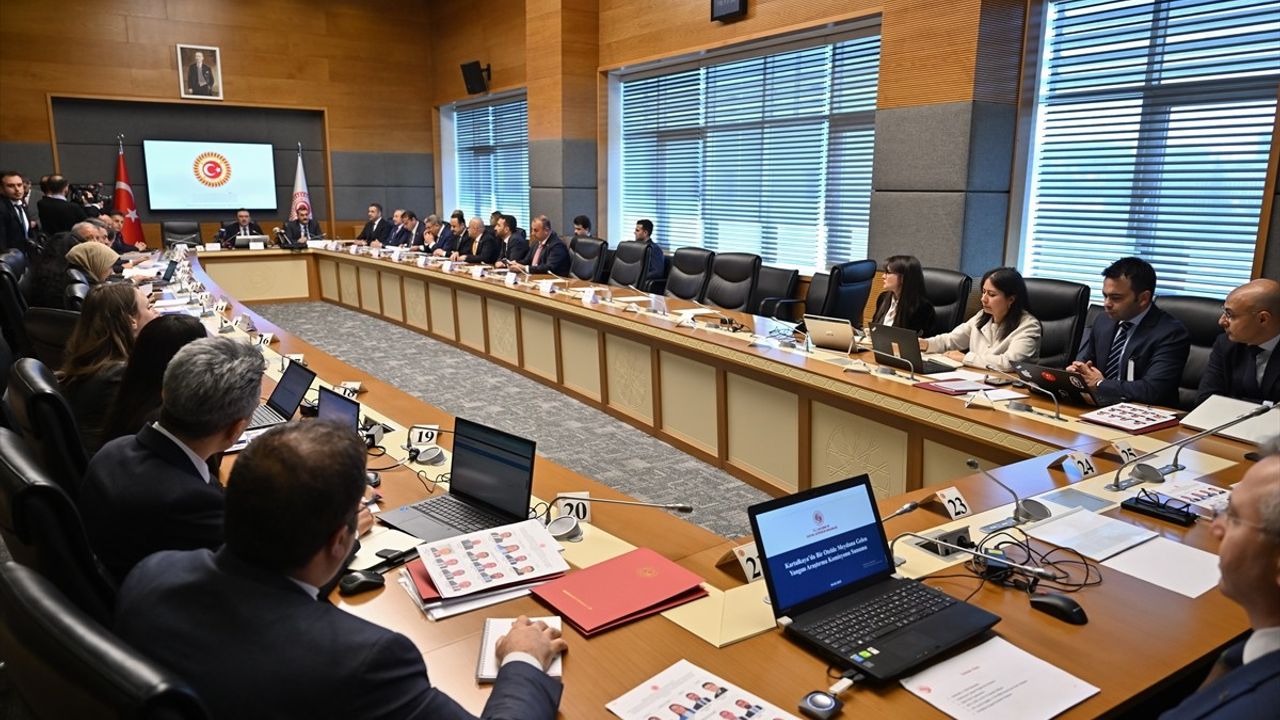 TBMM Yangın Komisyonu Kartalkaya Kayak Merkezi Otel Yangınını İnceliyor