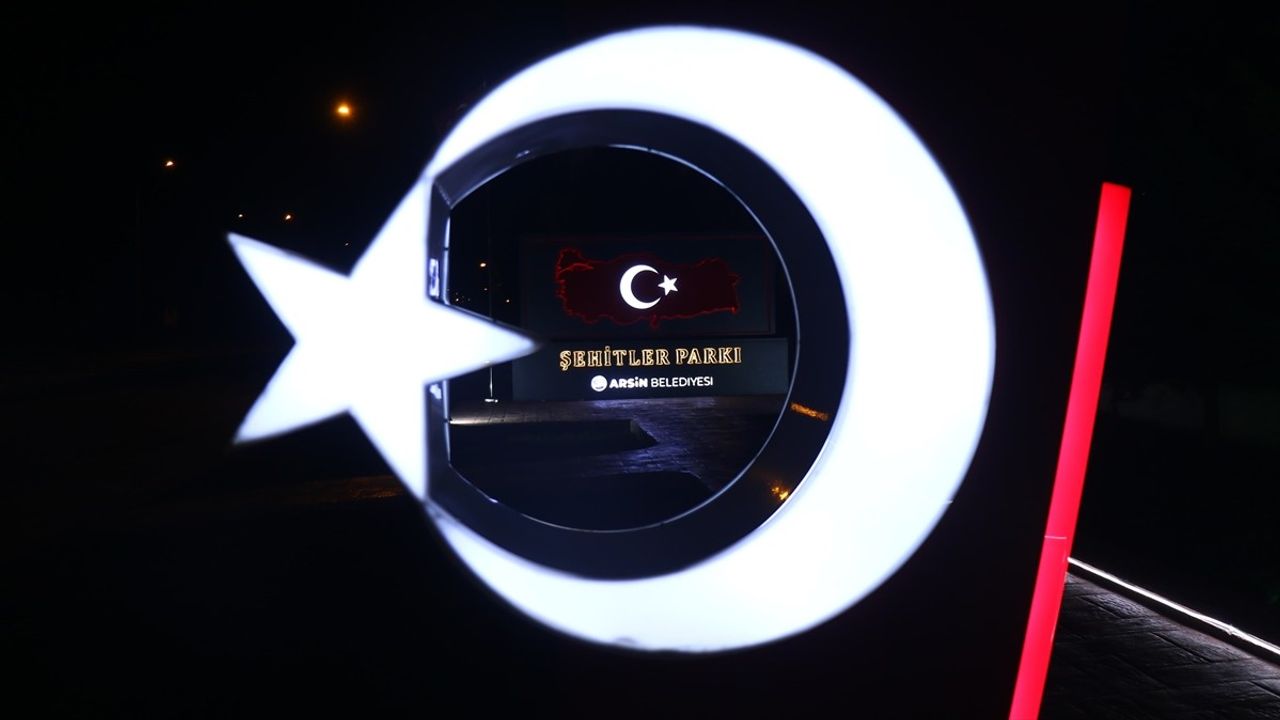 Trabzon'da 9 Şehidin Adı Yaşatılan Anıt Park Açıldı