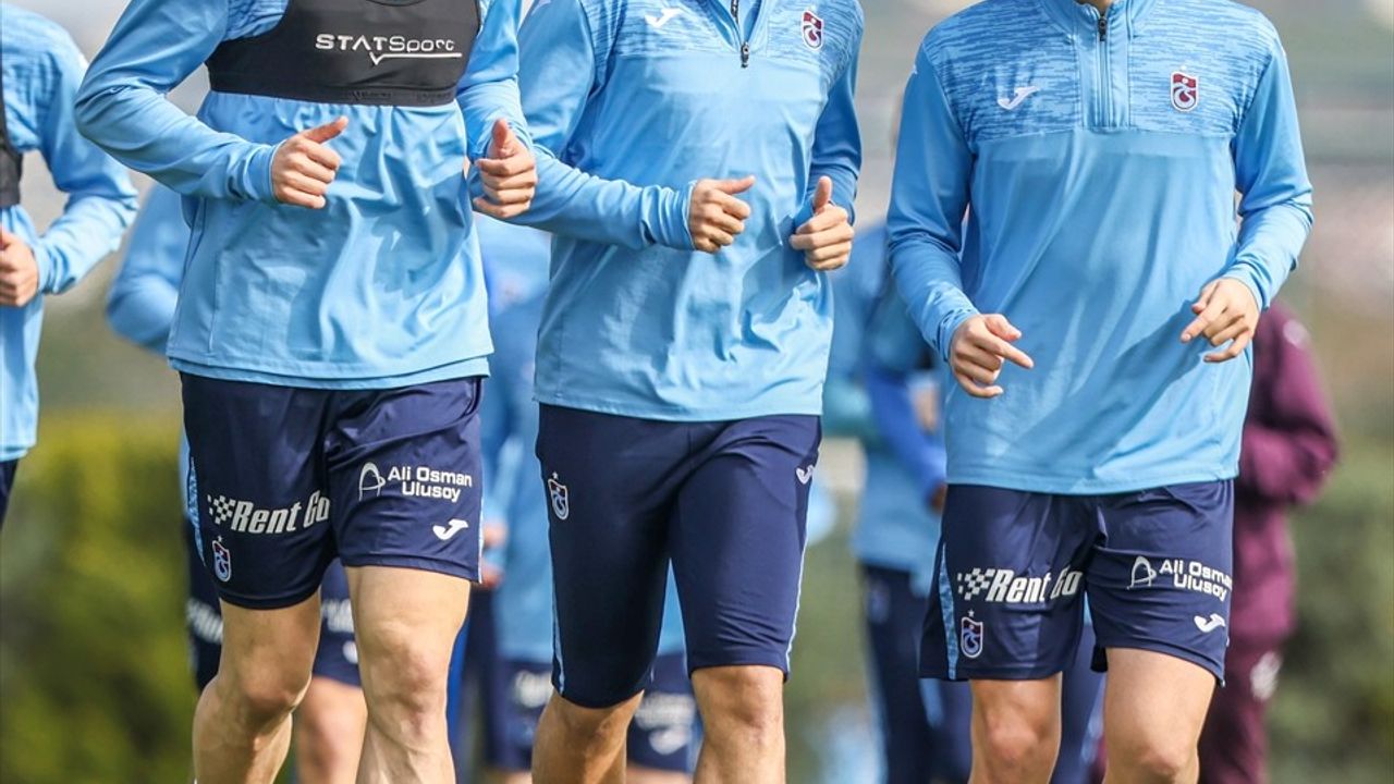 Trabzonspor, Göztepe Maçı Hazırlıklarına Hız Kesmeden Devam Ediyor