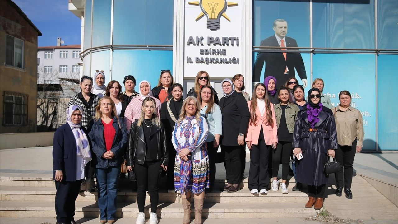 Trakya'da AK Parti'den 8 Mart Kadınlar Günü Kutlaması