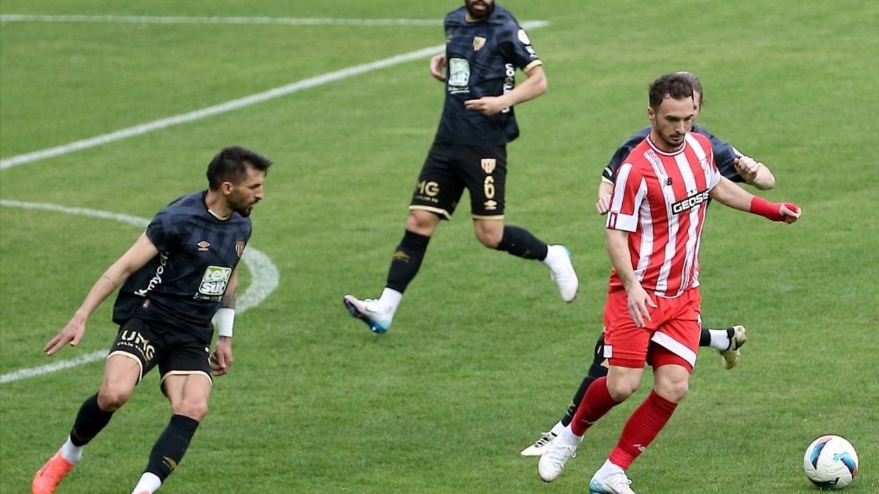 Trendyol 1. Lig'de Geosis Boluspor ve Teksüt Bandırmaspor 0-0 Berabere Kaldı
