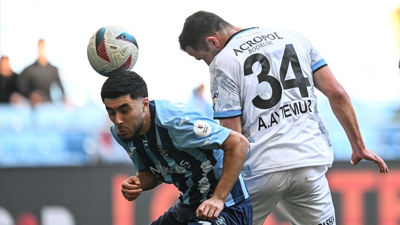 Trendyol Süper Lig'de Adana Demirspor ve Sipay Bodrum FK Beraberliği