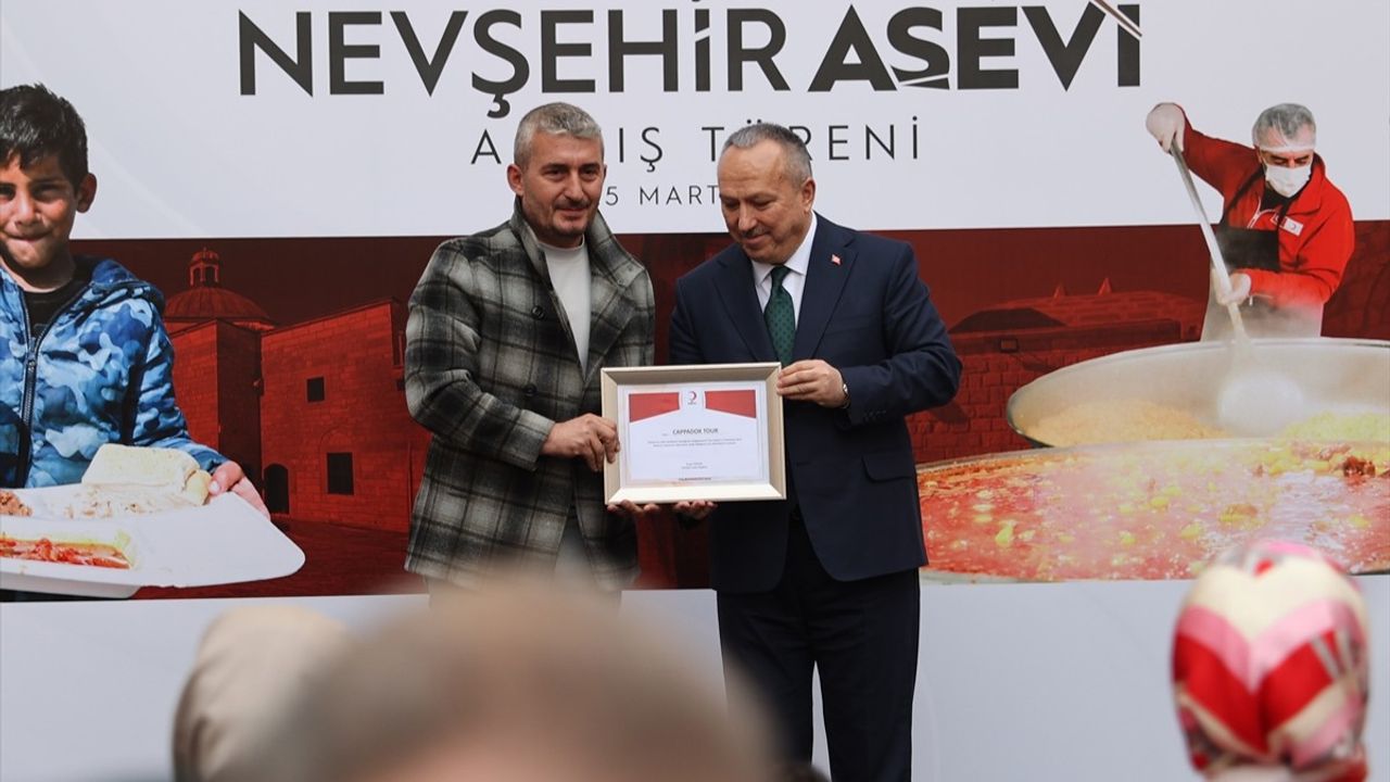 Türk Kızılay, 46'ncı Aşevini Nevşehir'de Açtı
