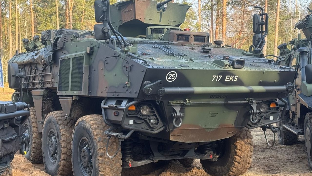 Türk Zırhlı Araçları Estonya'nın Savunma Kapasitesini Artırıyor