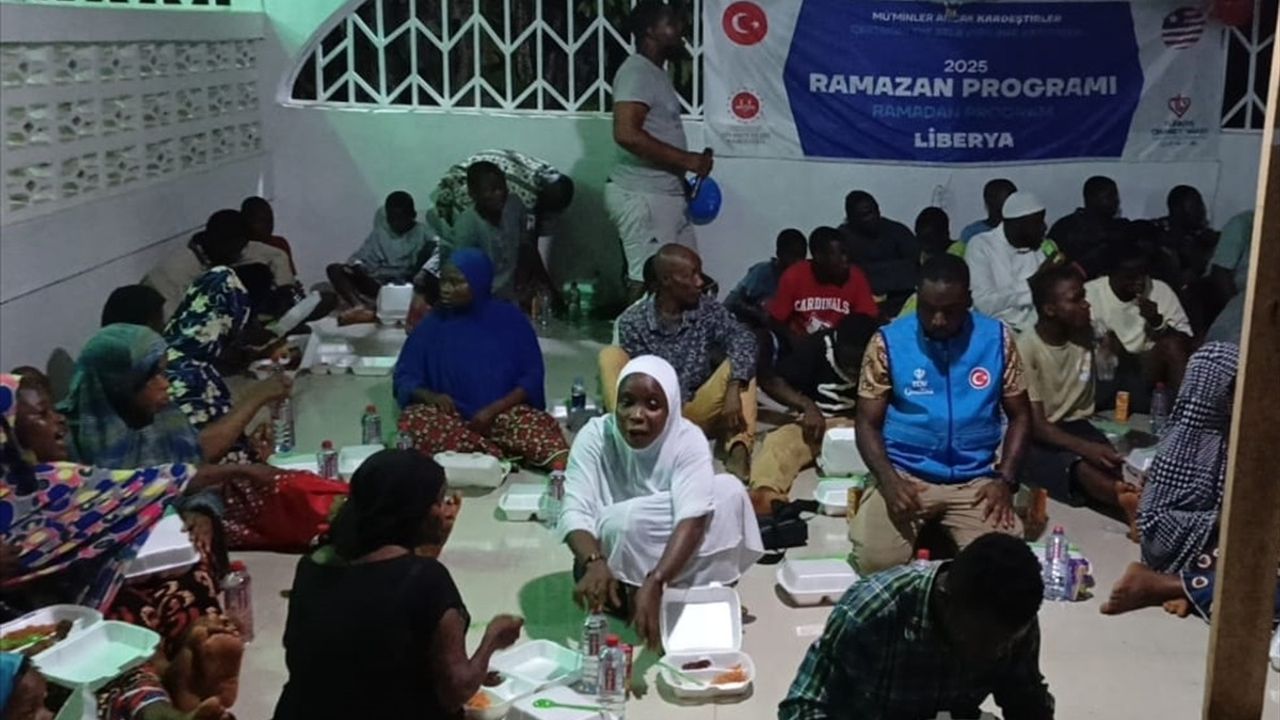 Türkiye Diyanet Vakfı, Liberya'da 1500 Aileye Ramazan Yardımı Ulaştı