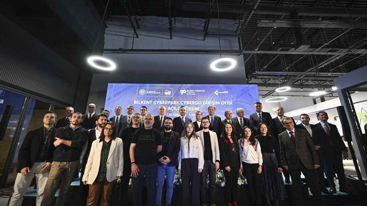 Türkiye'nin İlk Girişim Ofisi Bilkent Cyberpark'ta Açıldı