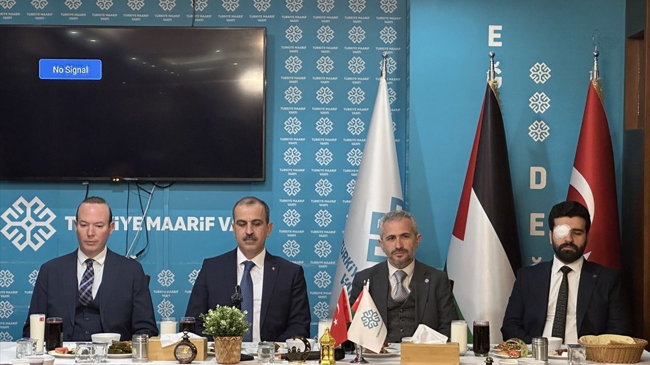 Ürdün'deki Türk Öğrenciler, Maarif Vakfı'nın İftarında Buluştu