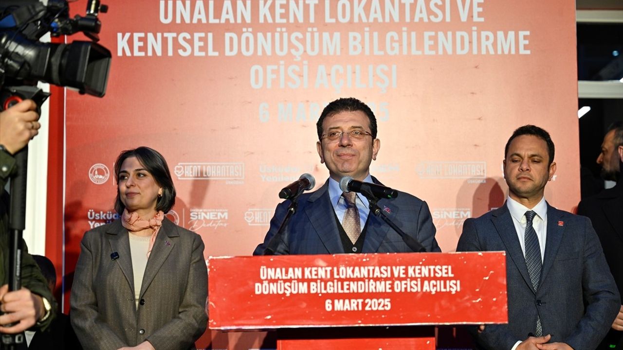 Üsküdar'da Kent Lokantası ve Kentsel Dönüşüm Ofisi Açıldı