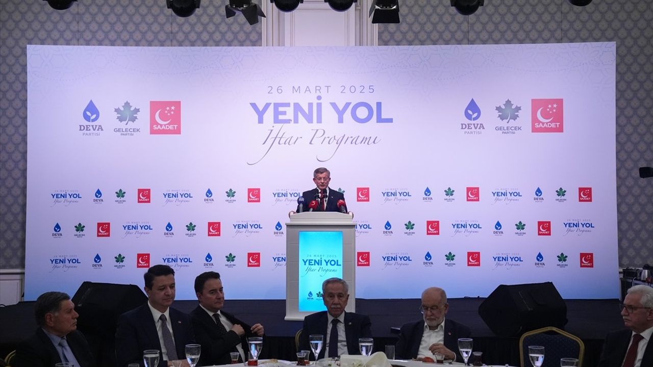Yeni Yol Partisi İftar Programı: Demokrasi ve Ahlak Vurgusu