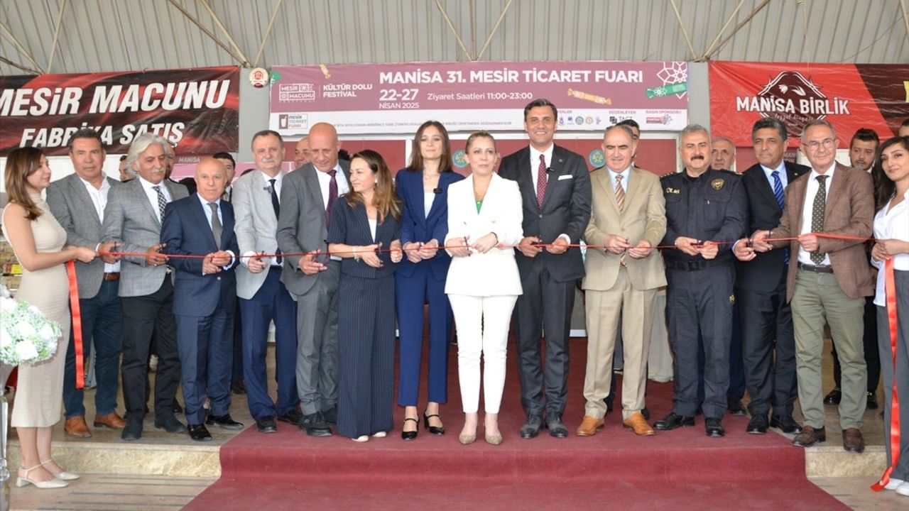 31. Mesir Ticaret Fuarı, Manisa'da Coşkuyla Açıldı