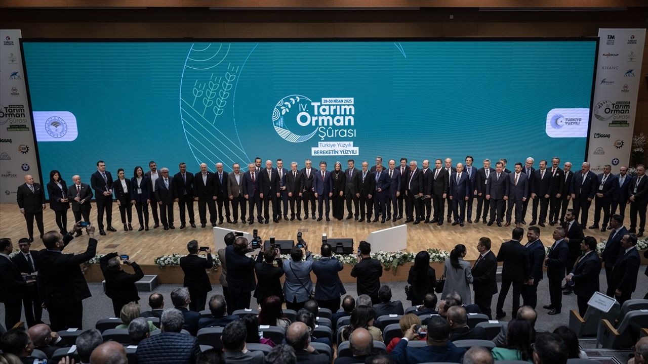 4. Tarım Orman Şurası'nda Gelecek İçin Stratejik Kararlar Alınıyor