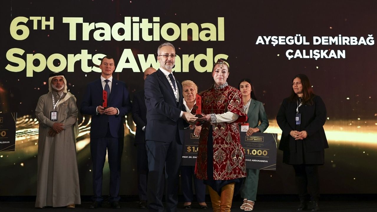 7. Etnospor Forumu'nda Ödül Töreni Yapıldı