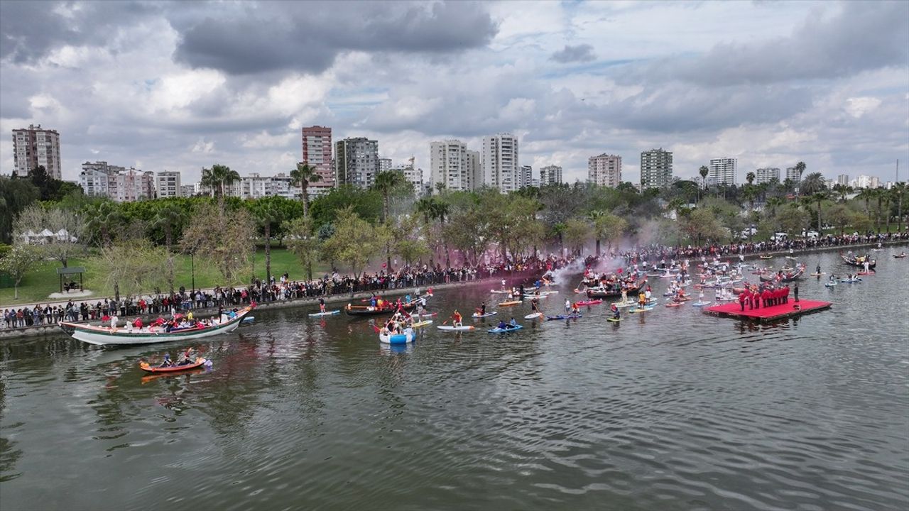 Adana'da Su Korteji ile Portakal Çiçeği Karnavalı Coşkusu