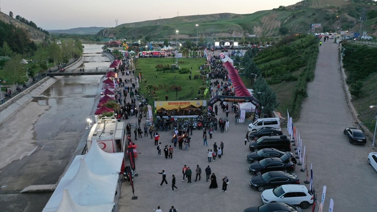 Adıyaman'da Motofest Heyecanı: Motosiklet Tutkunları Buluştu