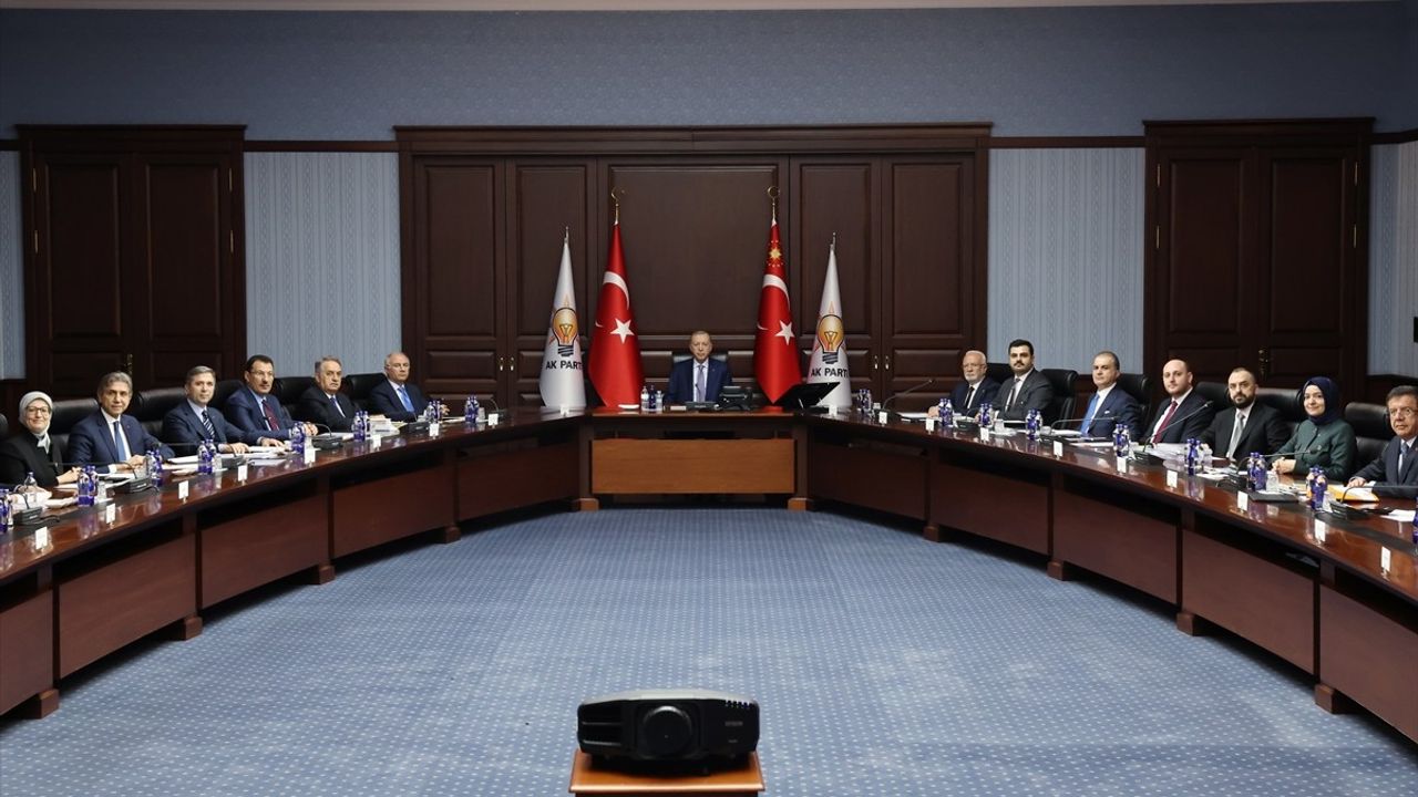 AK Parti MYK Toplantısı Yapıldı