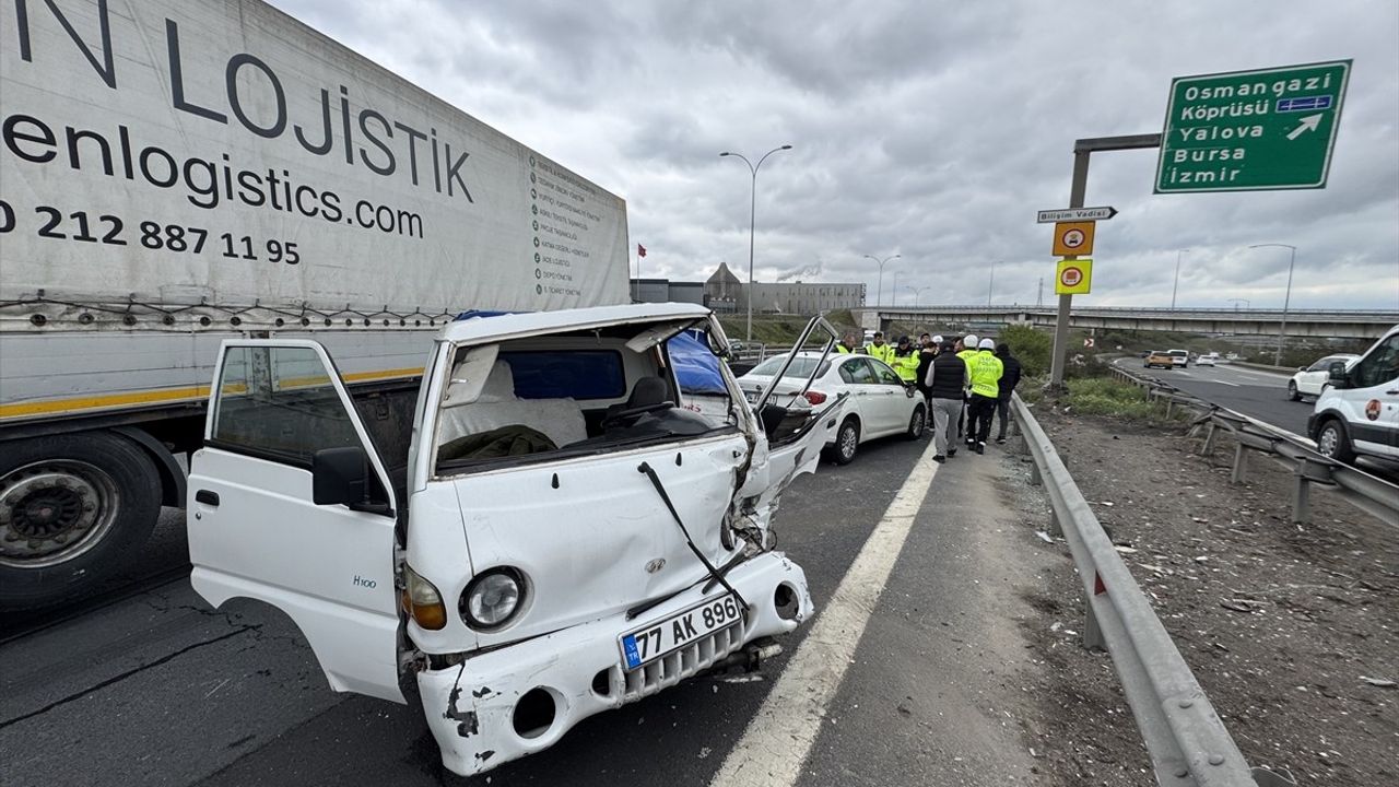 Anadolu Otoyolu'nda Kaza Sonrası Ankara İstikameti Yeniden Ulaşıma Açıldı