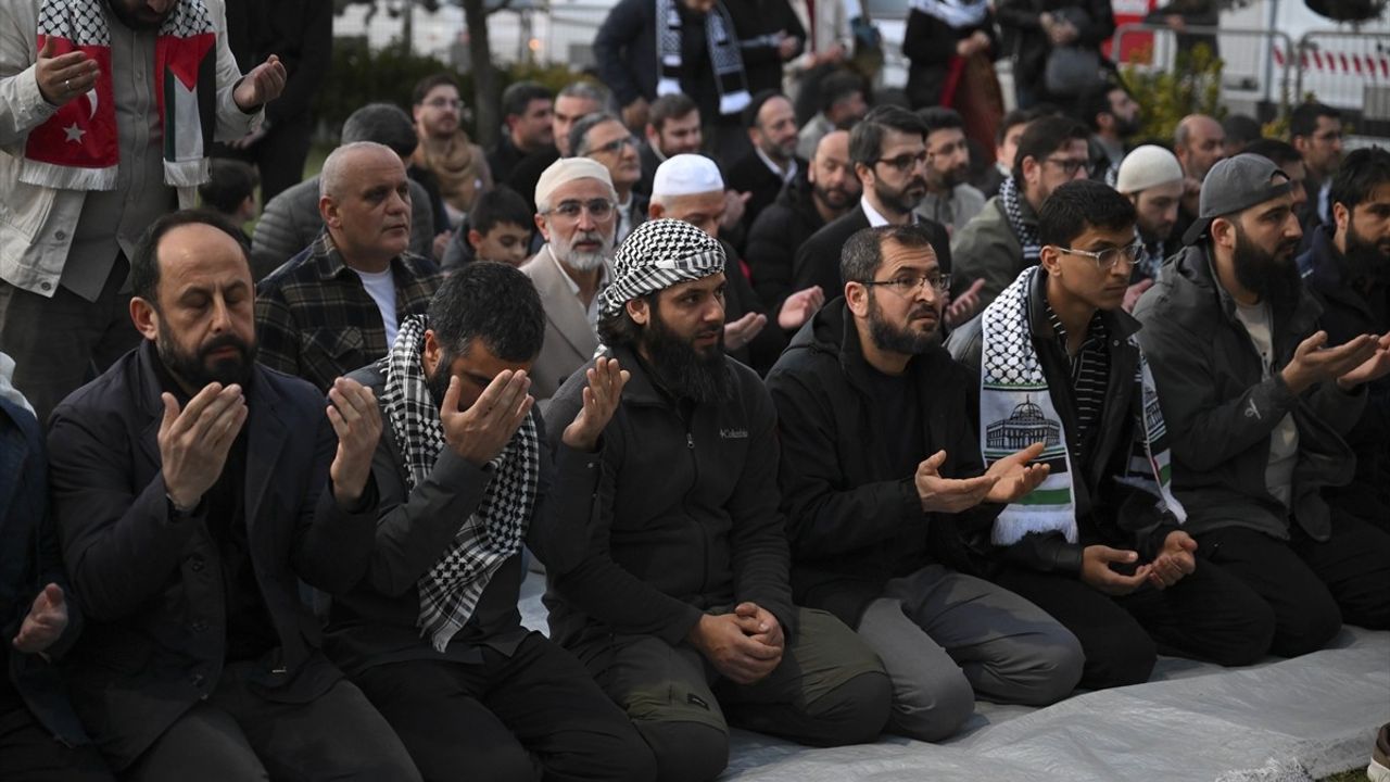 Ankara'da ABD Büyükelçiliği Önünde Gazze Protestosu: 'Soykırımın Suçlusu ABD'