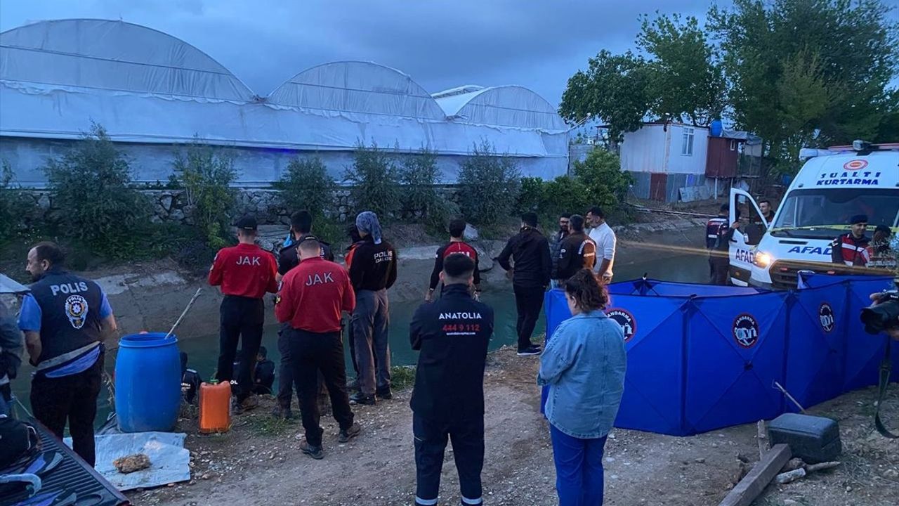 Antalya'da Sulama Kanalında Kaybolan Çocuğun Cansız Bedenine Ulaşıldı