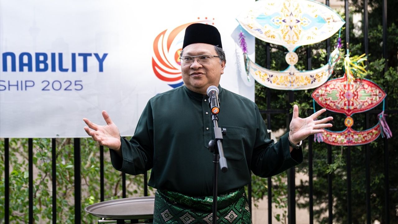 ASEAN Ülkeleri, Malezya'nın Ankara Büyükelçiliğinde Ramazan Bayramı'nı Kutladı
