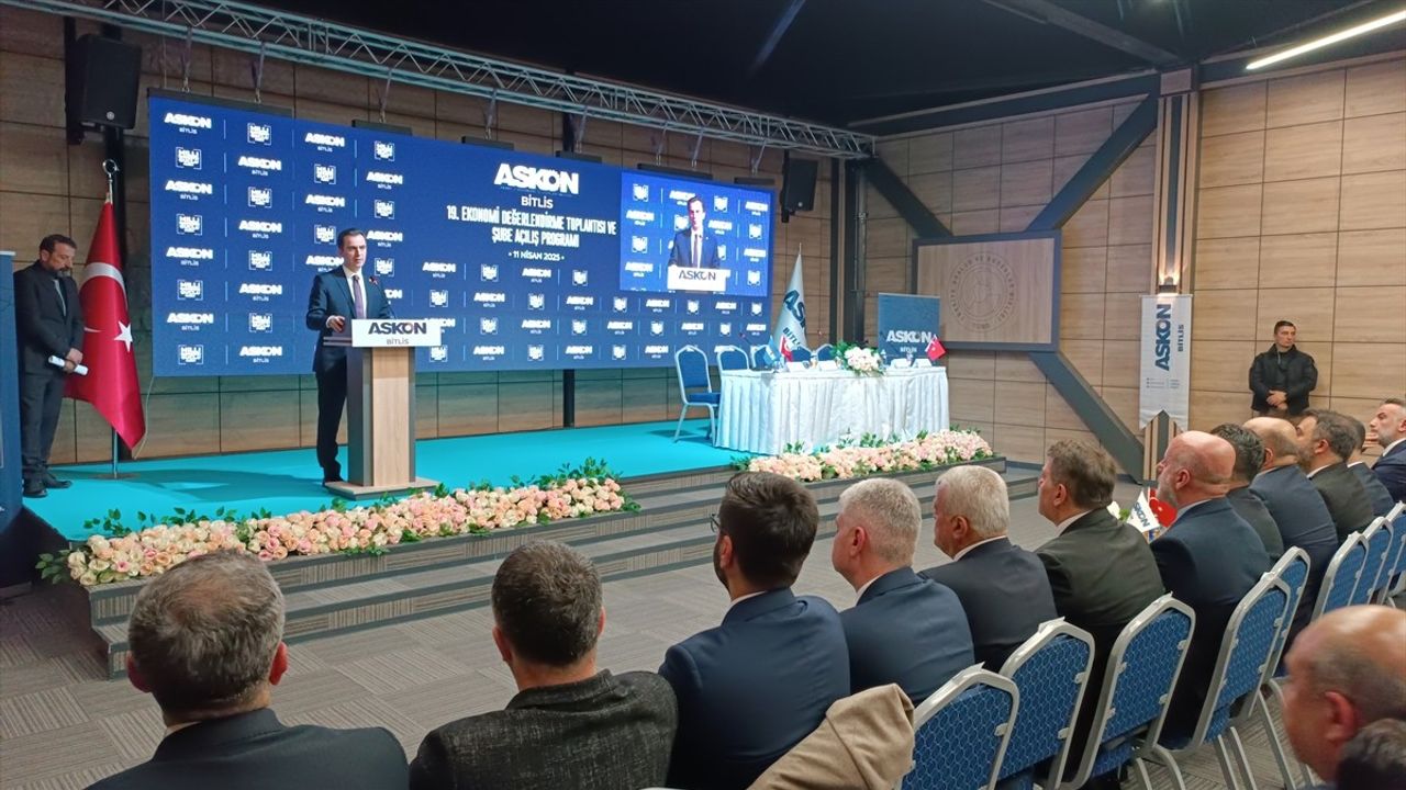 ASKON 19. Ekonomi Değerlendirme Toplantısı Bitlis'te Gerçekleştirildi