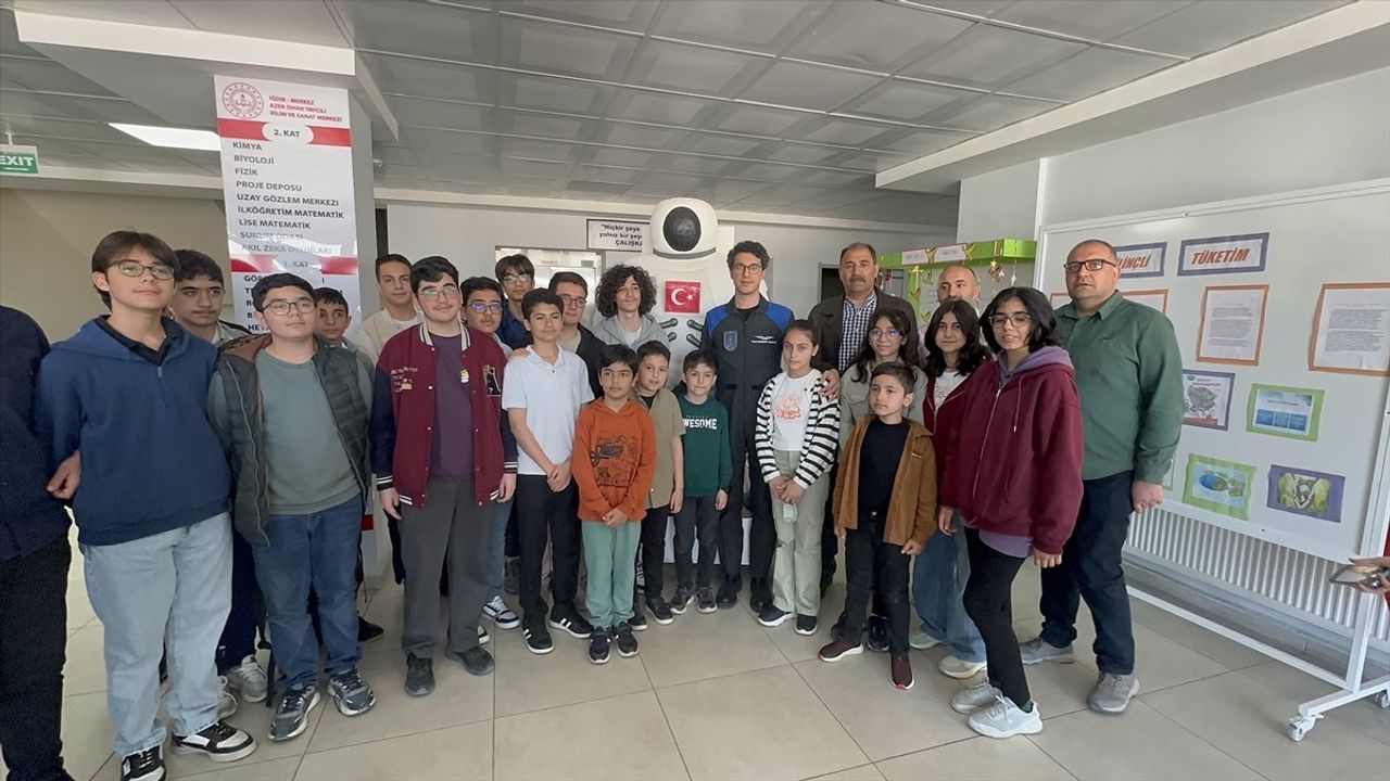 Astronot Tuva Cihangir Atasever, Iğdır BİLSEM Öğrencileriyle Buluştu