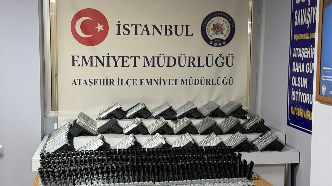Ataşehir'de Silah Ticareti Yapan Zanlı Tutuklandı