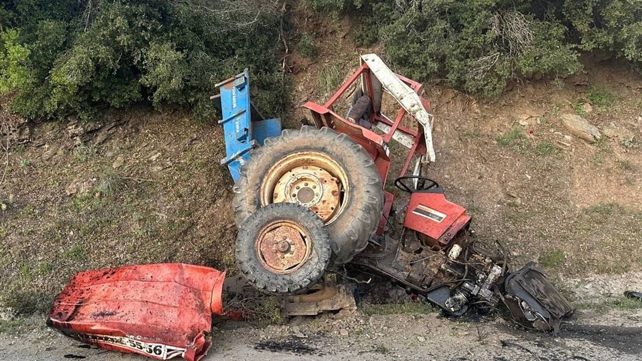 Aydın'da Tragik Traktör Kazası: 1 Ölü, 2 Yaralı