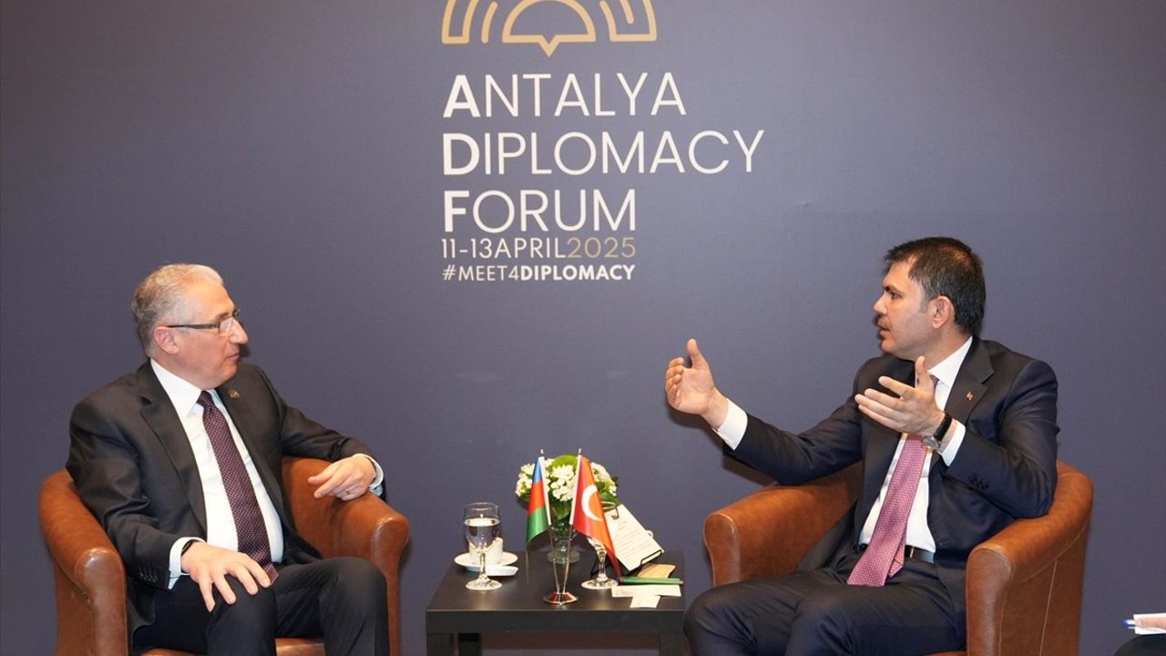Bakan Kurum, Azerbaycan ile Çevre İşbirliğini Güçlendirdi
