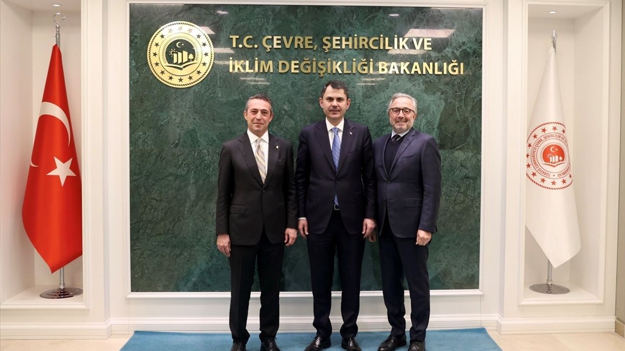 Bakan Murat Kurum, Fenerbahçe'nin Başkanı Ali Koç'u Ağırladı