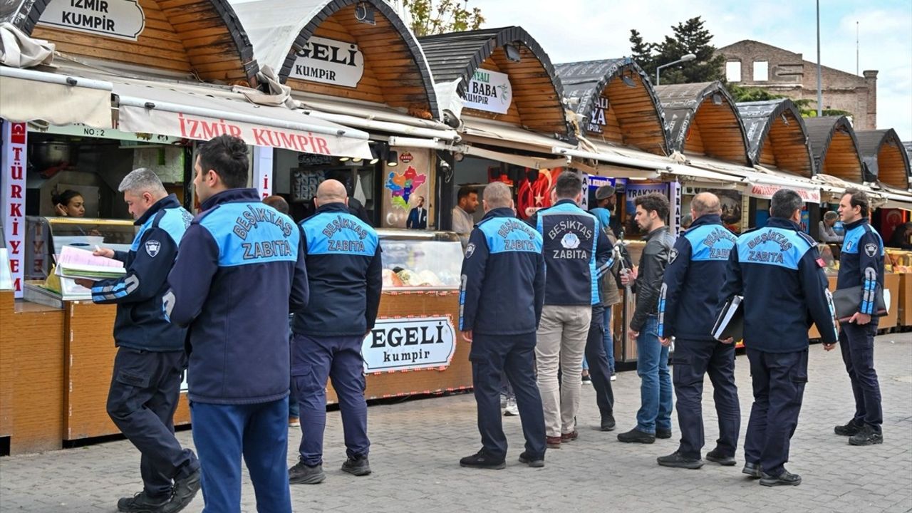 Beşiktaş'ta Hanutçuluk Yapan 4 İşletme Kapatıldı