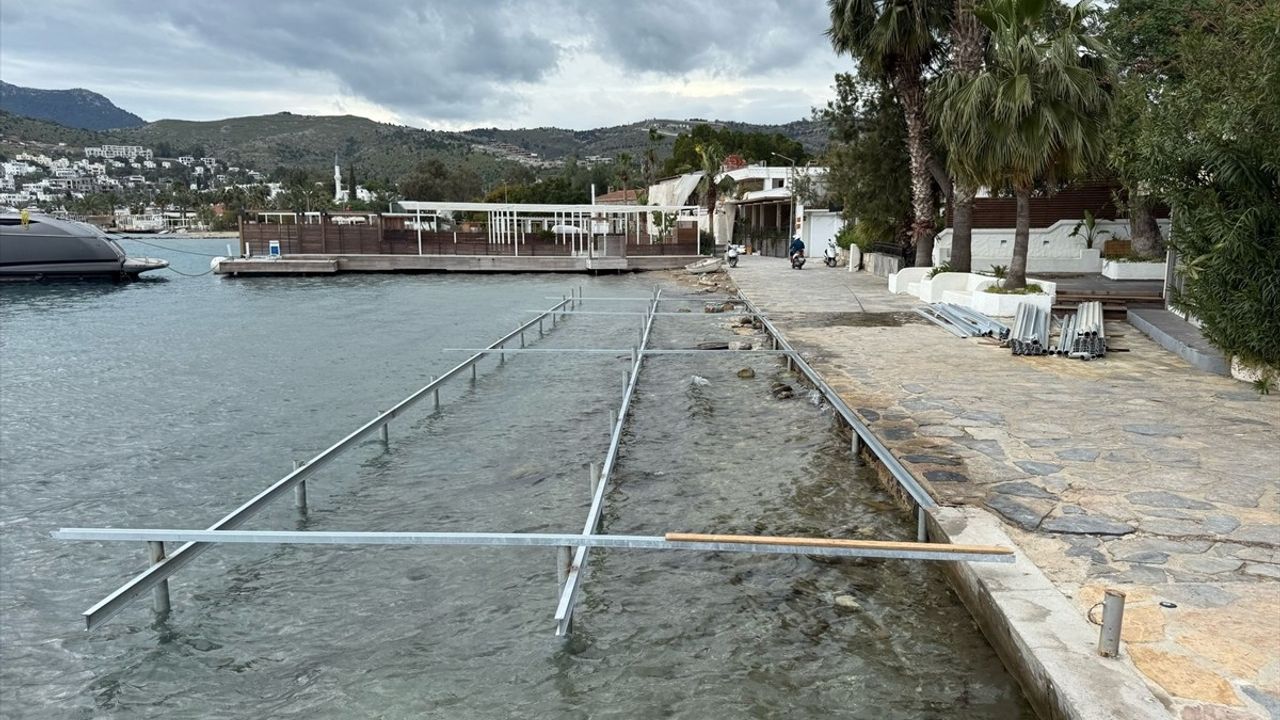 Bodrum'da İzinsiz Deniz Yapıları İçin 1 Milyon Lira Ceza